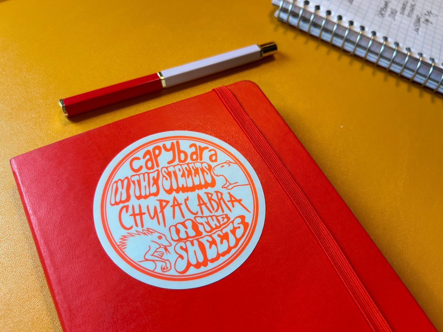 Capybara/Chupacabra Sticker